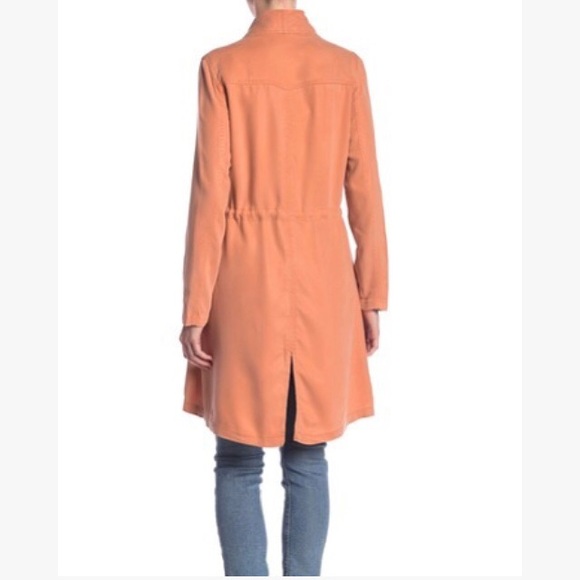 Max Jeans Sundried Tomato Drape Front Jacket - Picture 6 of 8